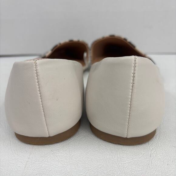 Torrid Ballet Flat Womens Size 9 Wide Snake Reptile D'Orsay Slip On Faux Leather - Picture 9 of 10